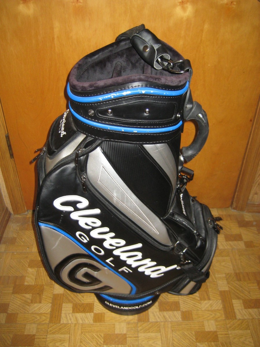 Cleveland Golf Staff Cart Bag 6-Way Promo Display staff bag black