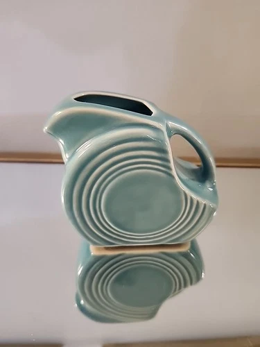 Fiesta Mini Disc  Pitcher 5oz Classic Turquoise