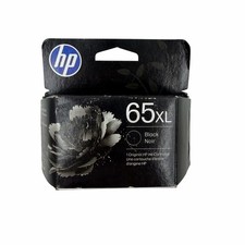 Genuine HP 65XL Black Ink Cartridge N9K04AN Exp 12/2027 - Sealed Box