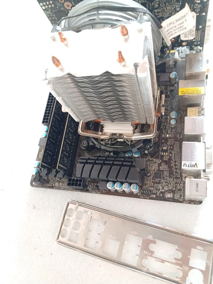 Bundle Scheda madre Asrock Z77 Pro +cpu i7 3770+ 16 GB ram+ video GTX1060 3GB - Immagine 4 di 4