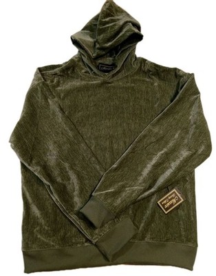 Massive Luxury Edition Hoodie Mens Size M Pullover Olive Green Modern Casual 