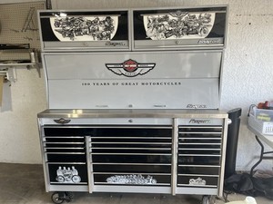 Snap-on Harley-Davidson 100th Anniversary Limited Edition Tool Chest 14 Drawers