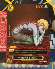 PROXY ENGLISH YELLOW Foil - Victoria Cindry OP14-109 Custom Artwork