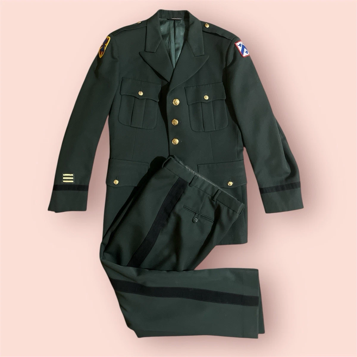 Army Class a Uniform Indiana Original Vietnam War Uniforms for