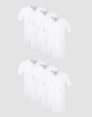 Hanes Men's Undershirt Pack, V-Neck, Moisture-Wicking Cotton with Odor Control,