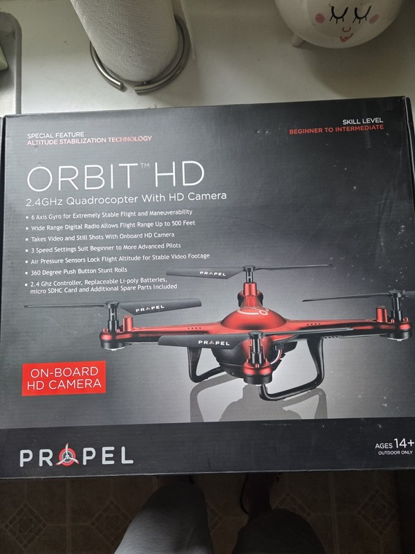 Propel HD Video DRONE 2.4GHz Quadrocopter with HD Camera
