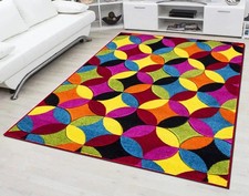 Non Slip Multi Colored Rugs Hallway Runner Rug Living Room Kitchen Floor Mats