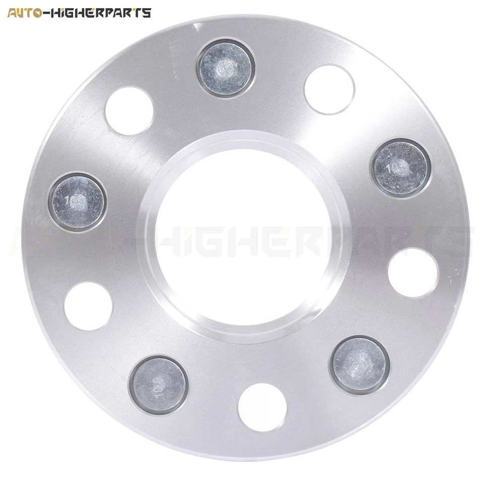 Para Nissan Altima 2002-2022 2x espaciadores de rueda plateados 5x4,5 a 5x4,5 12x1,25 1" Foto 4 de 4