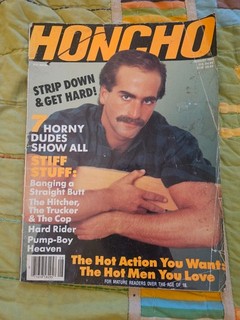 HONCHO August 1987 Gay MATT Art KRISTEN BJORN Beefcake Physique