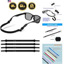 Kids Glasses Straps6.5-10inch-Adjustable Glasses Strap Sports Sunglasses Eyeg...