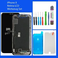 Display FüR Iphone X 10 LCD Retina HD Bildschirm TFT HD 3D Touch + Glas +Tool