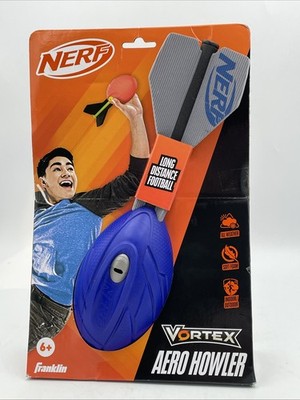 Nerf Vortex Aero Howler Football NEW Howls As It Flies All Weather