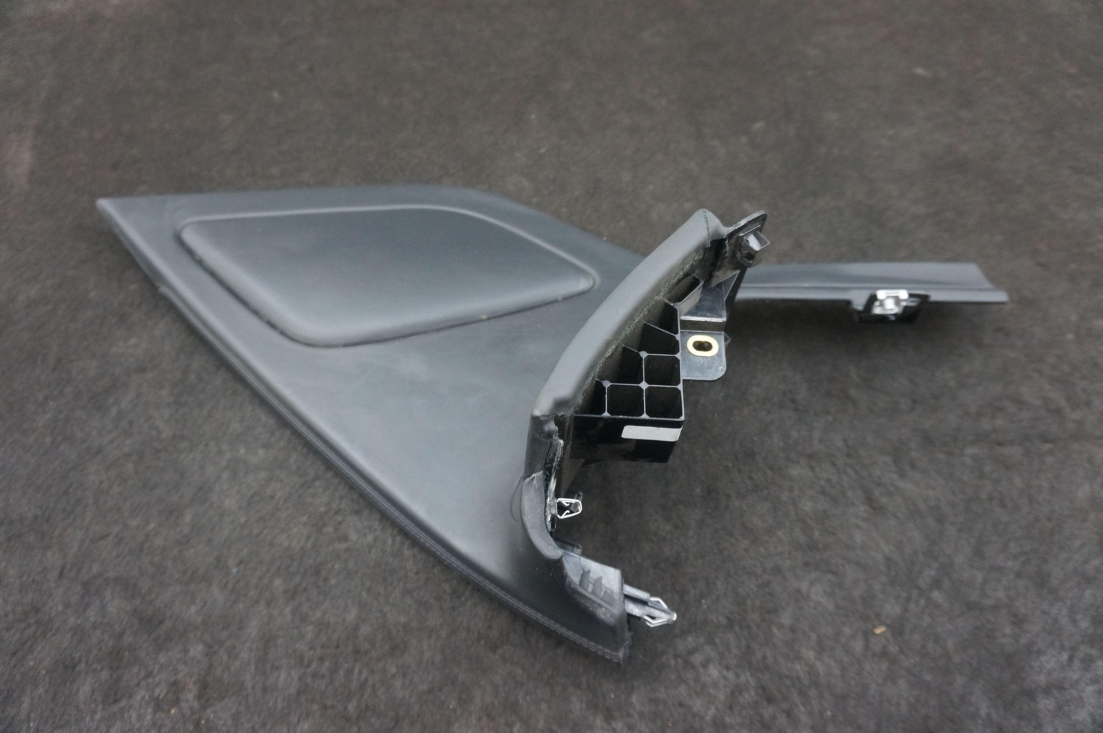 Front Lower Dashboard Trim Panel Leather OEM 4S1858970 Audi R8 4S 2018-23