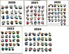 Auswahl Edeka Ottifanten 2020, 2021, 2022, 2023, 2024 Figuren aus allen Jahren!