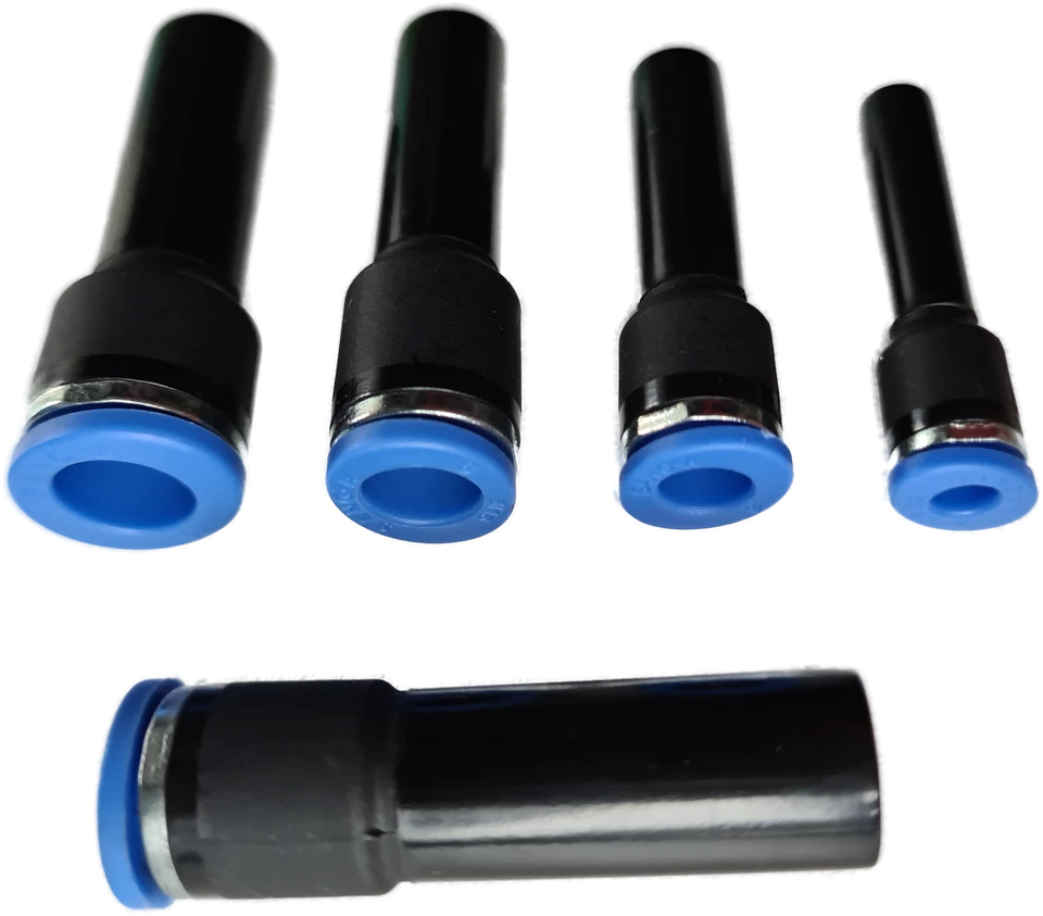 CNCTEC Reduzierung Stecknippel auf Schlauch IQS 4 - 12 mm Adapter