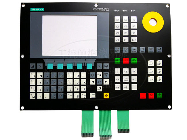 For SIEMENS SINUMERIK 802C CNC System 6FC5500-0AA11-1AA0 Button Film