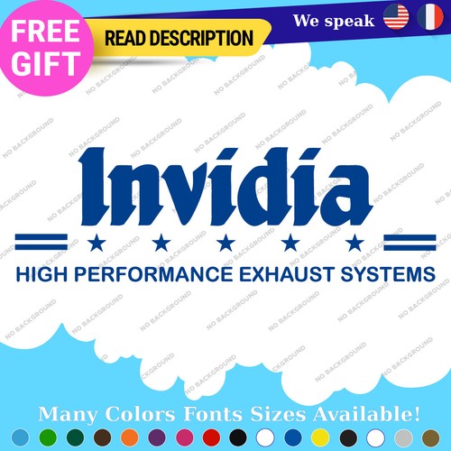Fits Purple Invidia Exhaust System Decals Stickers Cat Back Tip Titanium Muffler - Picture 5 of 51
