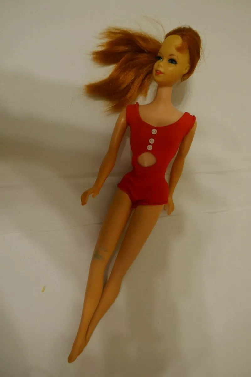 Red-Haired Mod Barbie in Scene Stealers Ensemble, 1968