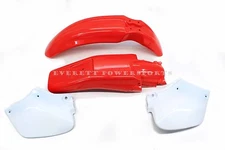 Plastic Body Kit 96-04 XR250 XR400 Side Panels Front Rear Fenders Mud Guards N12