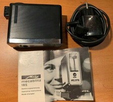 Flash METZ MECABLITZ 185 ancien vintage (testé, fonctionne) en l'état (A14)
