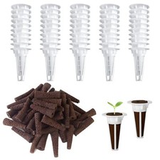 100 PCS Hydroponic Growing Kit Plant Seed Starter Pods Kit Replacement Grow S... 0.35 per gallon