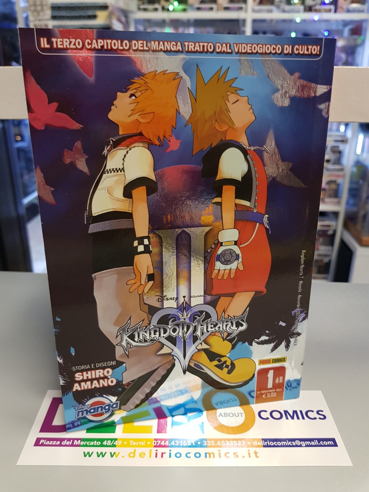 KINGDOM HEARTS II SILVER N.1 Ed. PLANET MANGA  SCONTO 5%
