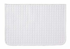 Centaur Pony Baby Pad, White Quilted, 23.5" x 34"