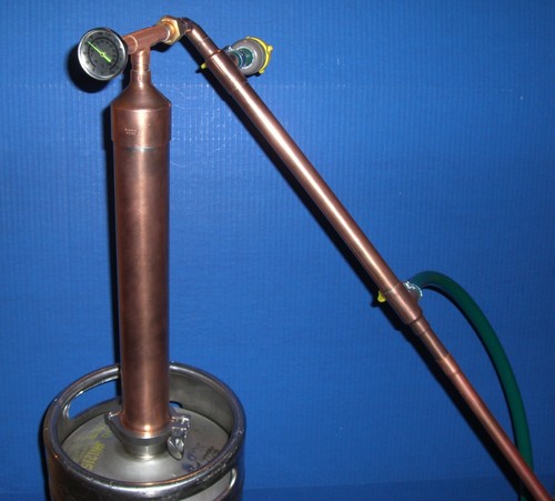 2 "COLUMN, ETHANOL, MOONSHINE, WHISKEY, COPPER STILL, over 6000 Happy Customers