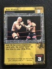 WWE: Arm Wrench - LP - Submission - 2001 Raw Deal Wrestling CCG WWF
