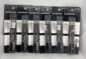 COVERGIRL (Lot of 6) Fill+Define Brow Pencils “Soft Brown” #510 FREE SHIPPING!