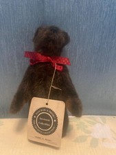 Boyds Bears DERRY O. BEARY 57252-05 6.5 Dark Brown Plush Bear NWT