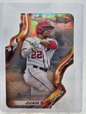 2021 Bowman Best Baseball Juan Soto Heat Wave Die-Cut