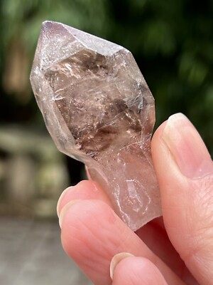 Amethyst Himmelspunkt Kristall AAA + 8 Zepter Rauchmarkierungen
