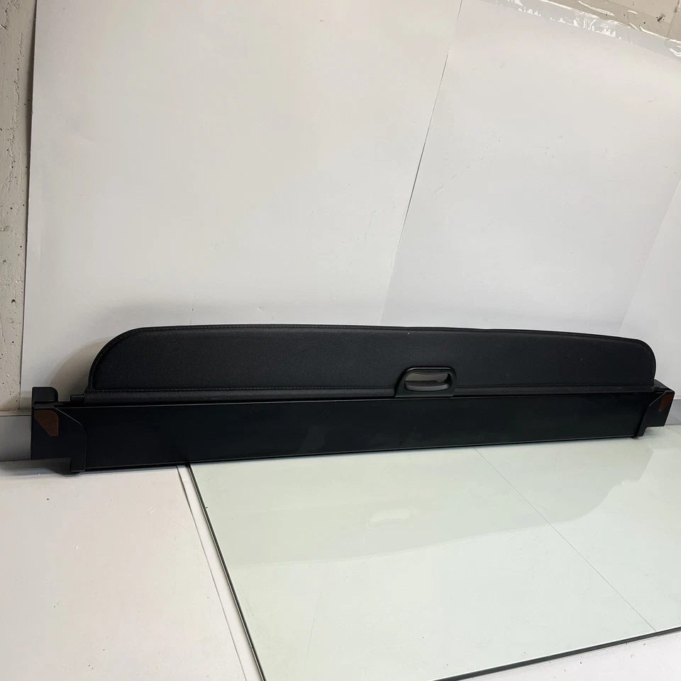 BMW X5 35iX 2011 13 maletero trasero cortina retráctil cubierta OEM (negro) Foto 3 de 4