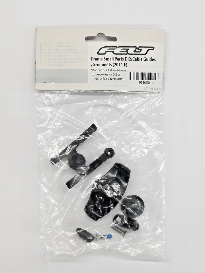 Kit de piezas de cuadro de fieltro para bicicletas serie F guías de cable Di2 2011 2012 2013 2014 2015 Foto 3 de 4