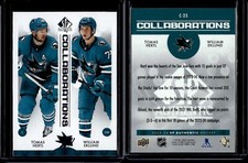2023-24 SP Authentic Collaborations #C-25 Tomas Hertl William Eklund