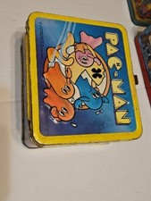 1980 Aladdin PAC-Man Lunchbox. No Thermos. Good Shape Nice!!