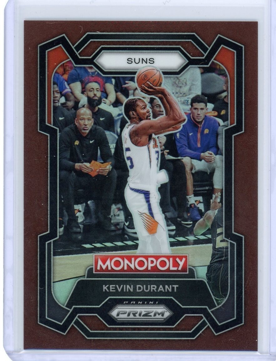 2023-24 Panini Prizm Monopoly #70 Kevin Durant Brown Prizm #'d /249