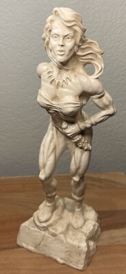 NIELS ANDERSEN Female Bodybuilder Sculpture Trophy Woman w/ Sword