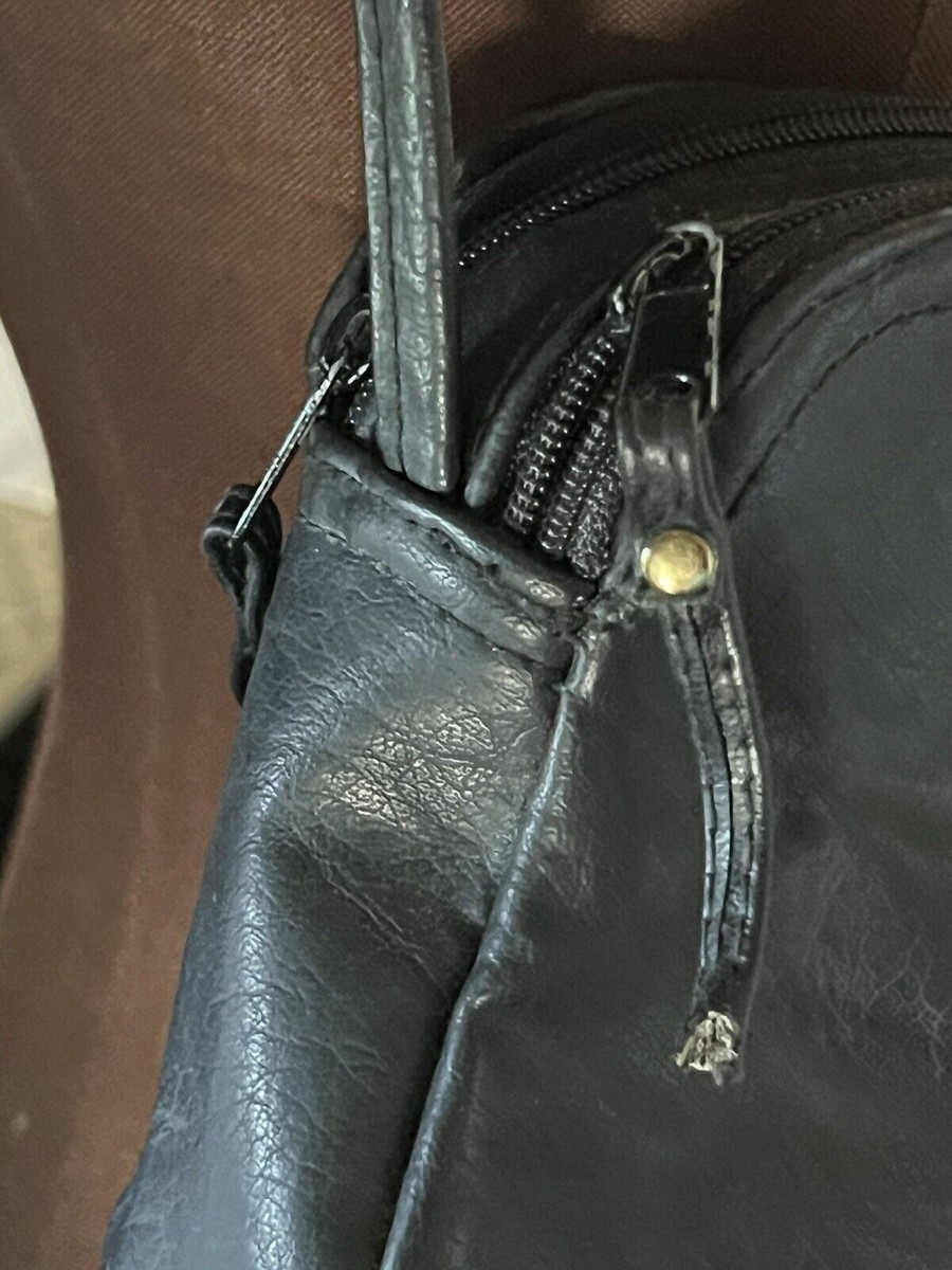 バッグ leather gimmick hand bag black J&M DAVIDSON Dash handbag - Black – BONVION