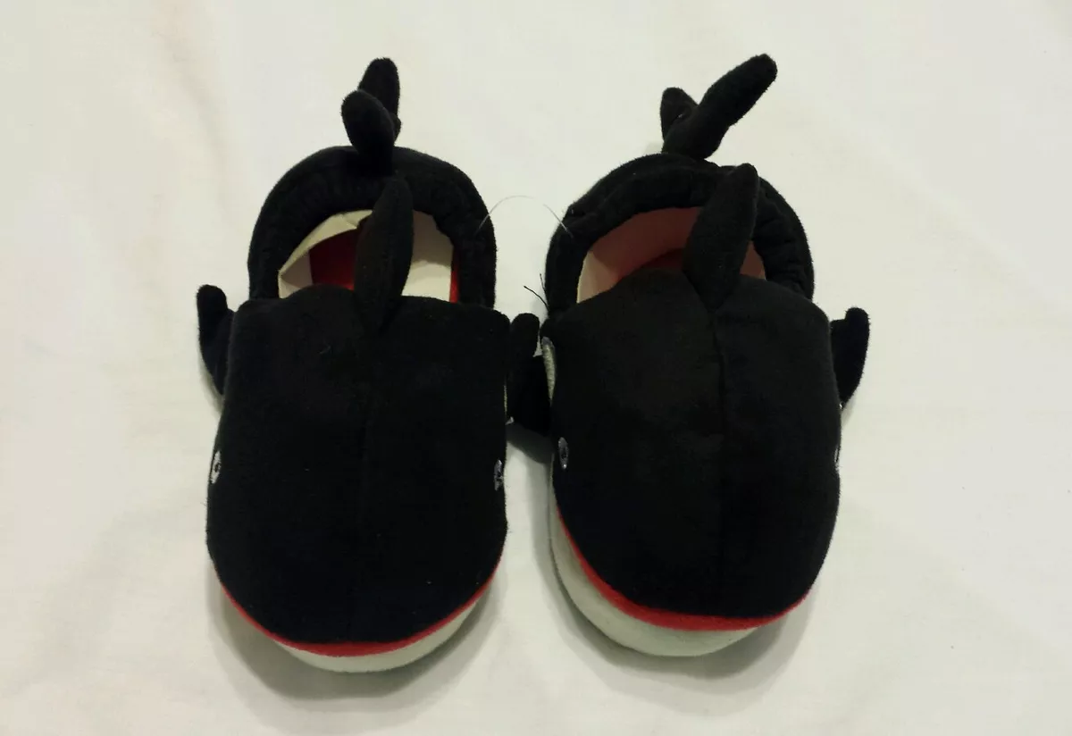 Stride Rite Boys Slippers Shoes Size 7 8 Toddler Kids Children Footwear Black
