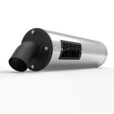 HMF for Honda Talon 1000 R/X 2019-2021 Titan QS Stainless Blackout Slip On