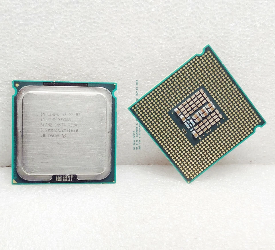 2PCS Intel Xeon X5482 (SLANZ) 3.2GHz 12M 1600MHz quad-core Sockel771 PC CPU - Image 2 of 4