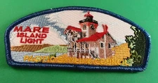 BSA SSP: CSP:  PACIFIC SKYLINE COUNCIL LIGHTHOUSE  ISSUE / MARE ISLAND LIGHT -