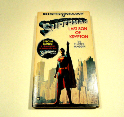 Superman Last Son of Krypton by Elliot S Maggin Paperback Book | eBay