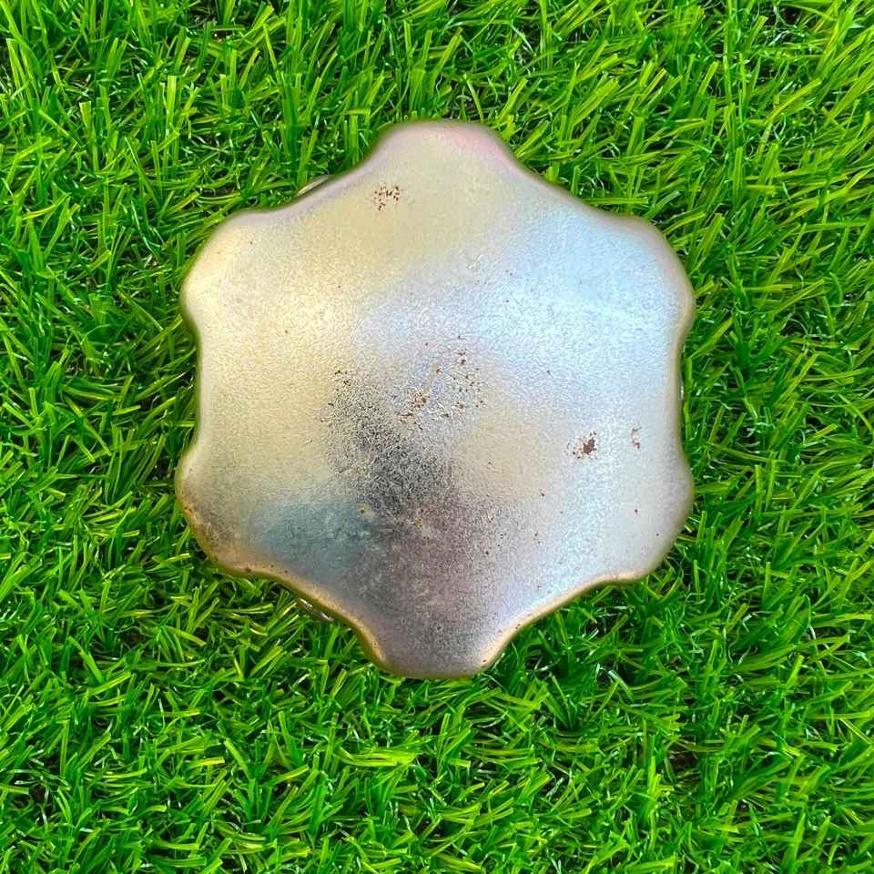  Tapa de llenado de aceite cromada Volvo 740 760 940 240 Volvo 740 760 940 240 tapa de aceite original Foto 2 de 4