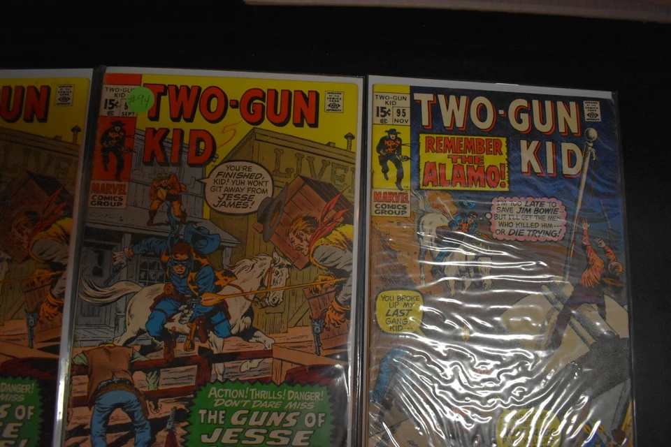 双枪小子#79-136 23漫威漫画套装1965年西部1977年比利小子 — 第 3/4 张图片