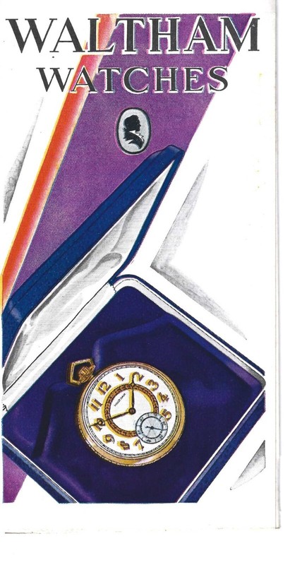 Waltham Watches Sales Brochure