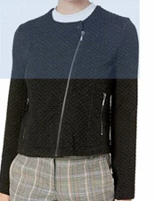 Lyssé Women's Quilted Devoe Jacket Size XL Black