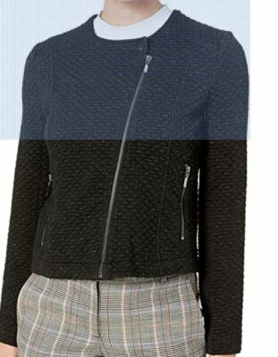 Lyssé Women's Quilted Devoe Jacket Size XL Black